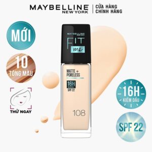 Kem Nền Maybelline Kiềm Dầu, Cho Lớp Nền Mịn Lì Tự Nhiên Fit Me Matte Poreless Foundation 30ml 4 123 3c5336837e7e4b1eb51818818c3346fd 1024x1024
