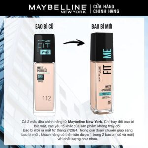 Kem Nền Maybelline Kiềm Dầu, Cho Lớp Nền Mịn Lì Tự Nhiên Fit Me Matte Poreless Foundation 30ml 1 1 f4f6f0d0a3694bbaab3b31c15f90fc76 1024x1024
